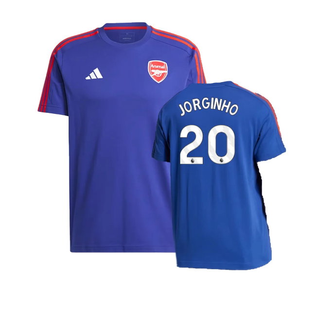 2024-2025 Arsenal DNA Tee (Victory Blue) (Jorginho 20)