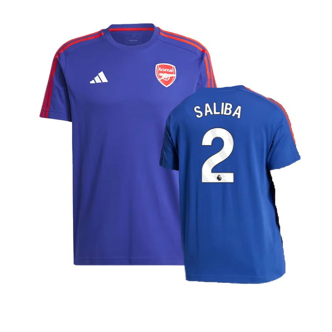 2024-2025 Arsenal DNA Tee (Victory Blue) (Saliba 2)