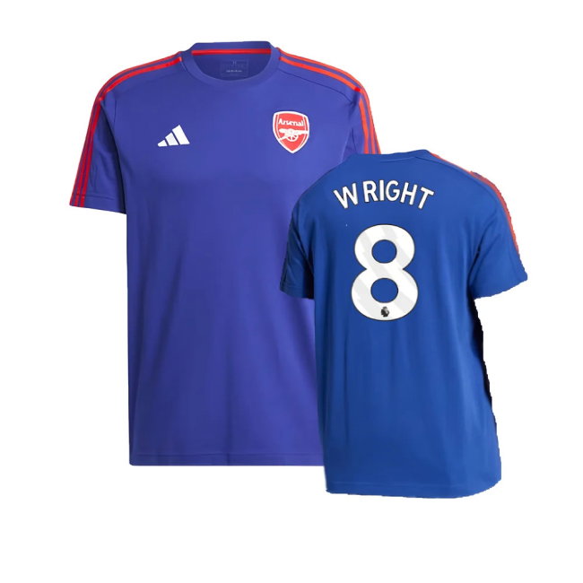 2024-2025 Arsenal DNA Tee (Victory Blue) (Wright 8)