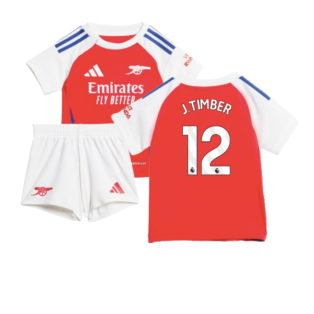2024-2025 Arsenal Home Baby Kit (J.Timber 12)