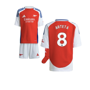 2024-2025 Arsenal Home Mini Kit (Arteta 8)