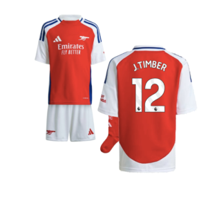 2024-2025 Arsenal Home Mini Kit (J.Timber 12)