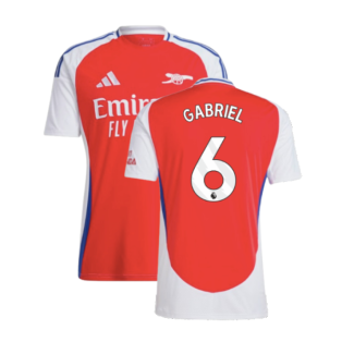 2024-2025 Arsenal Home Shirt (Gabriel 6)