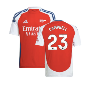 2024-2025 Arsenal Home Shirt (Kids) (Campbell 23)