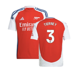 2024-2025 Arsenal Home Shirt (Kids) (Tierney 3)