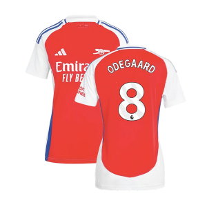 2024-2025 Arsenal Home Shirt (Womens) (Odegaard 8)
