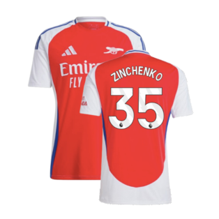 2024-2025 Arsenal Home Shirt (Zinchenko 35)