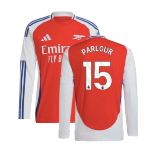 2024-2025 Arsenal Long Sleeve Home Shirt (Parlour 15)