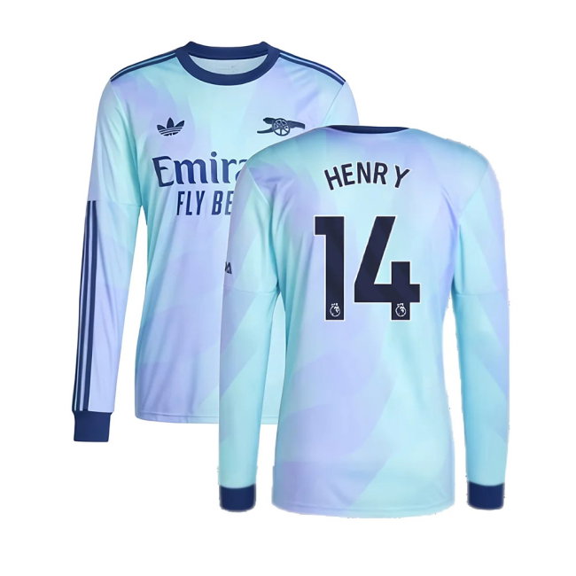 2024-2025 Arsenal Long Sleeve Third Shirt (Henry 14)