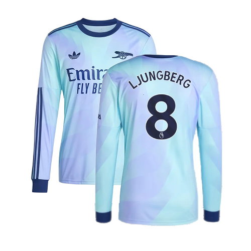 2024-2025 Arsenal Long Sleeve Third Shirt (Ljungberg 8)