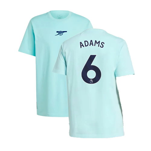2024-2025 Arsenal Seasonal Tee (Clear Aqua) (Adams 6)