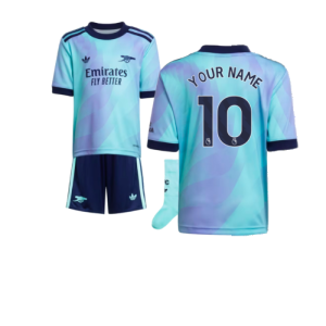 2024 2025 Arsenal Third Mini Kit IS8113 Uksoccershop