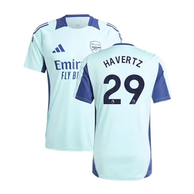 2024-2025 Arsenal Training Jersey (Clear Aqua) (Havertz 29)