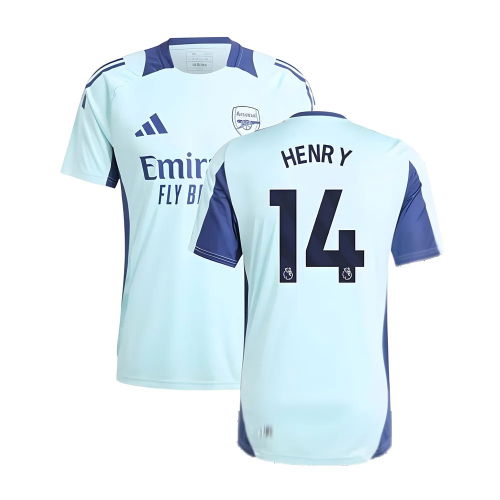 2024-2025 Arsenal Training Jersey (Clear Aqua) (Henry 14)