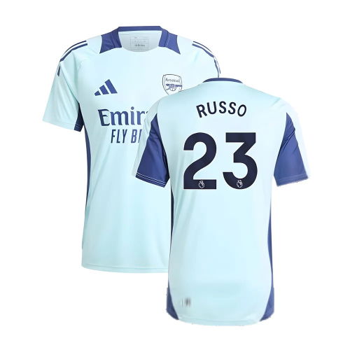 2024-2025 Arsenal Training Jersey (Clear Aqua) (Russo 23)