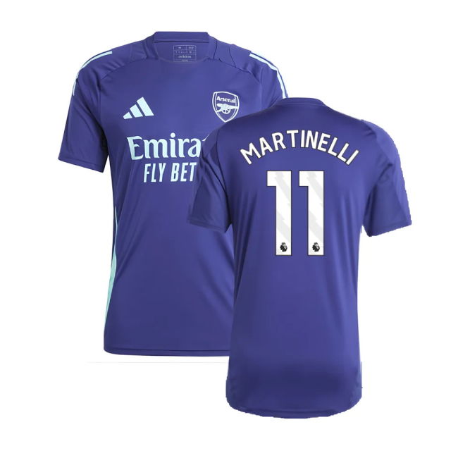 2024-2025 Arsenal Training Jersey (Night Sky) (Martinelli 11)
