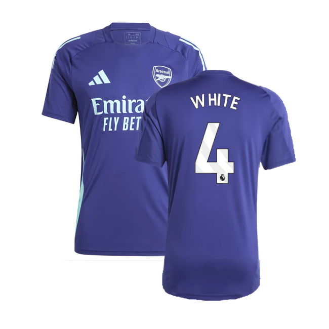 2024-2025 Arsenal Training Jersey (Night Sky) (White 4)