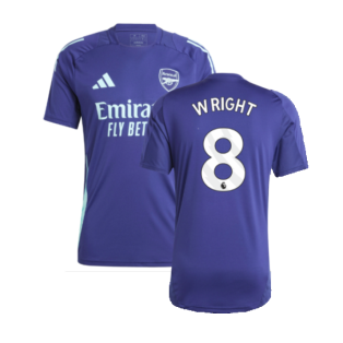 2024-2025 Arsenal Training Jersey (Night Sky) (Wright 8)