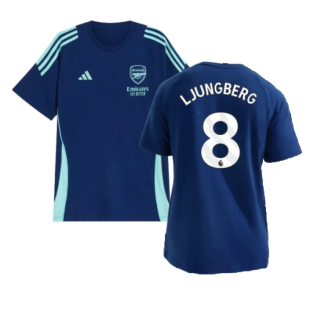 2024-2025 Arsenal Training Tee (Night Sky) (Ljungberg 8)