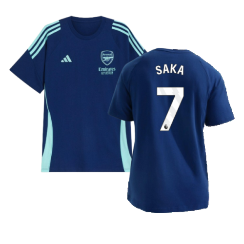 2024-2025 Arsenal Training Tee (Night Sky) (Saka 7)