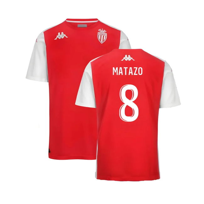 2024-2025 AS Monaco Player Training Shirt (Red) (Matazo 8)
