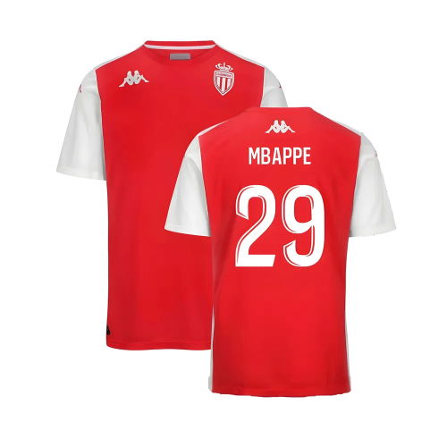 2024-2025 AS Monaco Player Training Shirt (Red) (Mbappe 29)