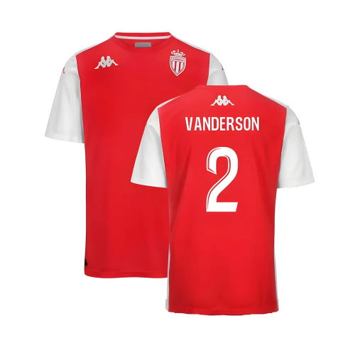 2024-2025 AS Monaco Player Training Shirt (Red) (Vanderson 2)