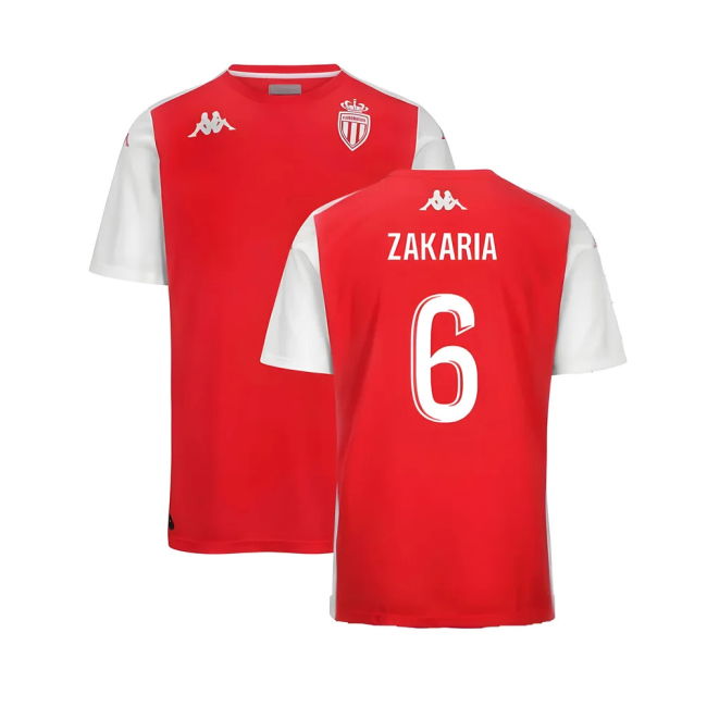 2024-2025 AS Monaco Player Training Shirt (Red) (Zakaria 6)