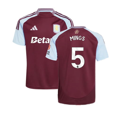 2024-2025 Aston Villa Home Shirt (Mings 5)