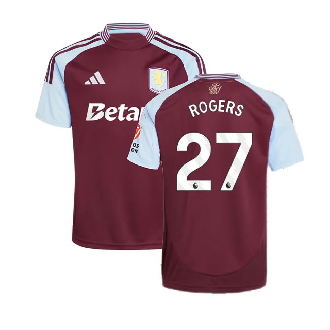 2024-2025 Aston Villa Home Shirt (Rogers 27)