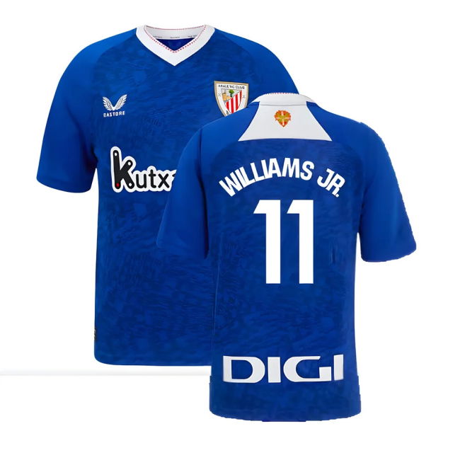 2024-2025 Athletic Bilbao Away Shirt (Kids) (Williams JR. 11)
