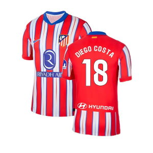 2024-2025 Atletico Madrid Home Shirt (Diego Costa 18)