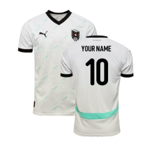 2024-2025 Austria Away Shirt (Your Name)