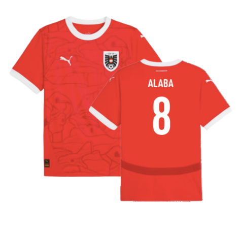 2024-2025 Austria Home Shirt (Alaba 8)