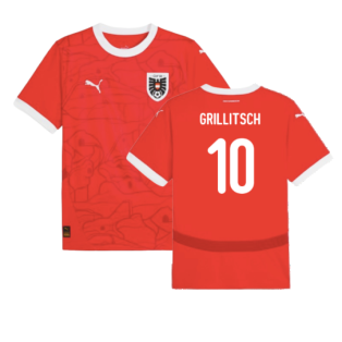2024-2025 Austria Home Shirt (Grillitsch 10)