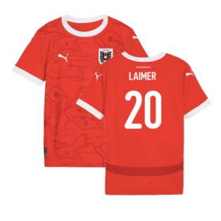 2024-2025 Austria Home Shirt (Kids) (Laimer 20)