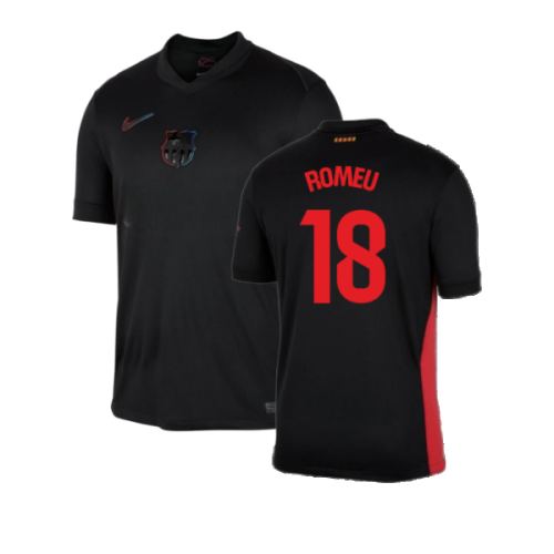 2024-2025 Barcelona Away Shirt (Kids) (Romeu 18)