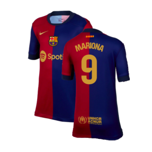 2024-2025 Barcelona Home Shirt (Kids) (Mariona 9)