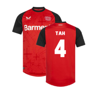 2024-2025 Bayer Leverkusen Home Shirt (Kids) (Tah 4)