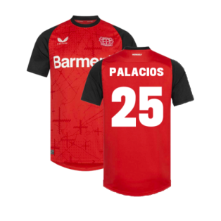 2024-2025 Bayer Leverkusen Home Shirt (Palacios 25)