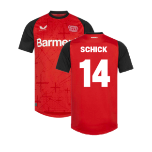 2024-2025 Bayer Leverkusen Home Shirt (Schick 14)