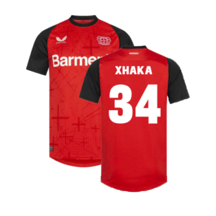 2024-2025 Bayer Leverkusen Home Shirt (Xhaka 34)