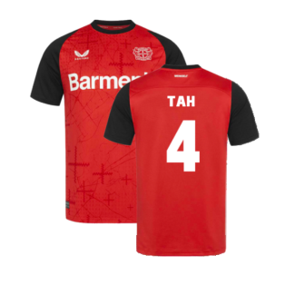 2024-2025 Bayer Leverkusen Pro Home Shirt (Tah 4)