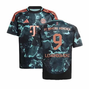 2024-2025 Bayern Munich Away Shirt (Kids) (Lewandowski 9)