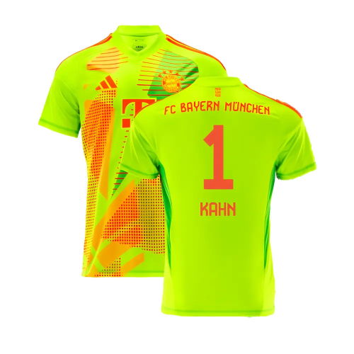 2024-2025 Bayern Munich Home Goalkeeper Shirt (Yellow) (Kahn 1)