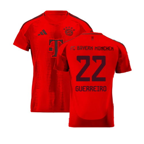 2024-2025 Bayern Munich Home Shirt (Kids) (Guerreiro 22) 2024-2025 Bayern Munich Home Shirt (Kids) (Guerreiro 22)