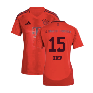 2024-2025 Bayern Munich Home Shirt (Womens) (Dier 15)