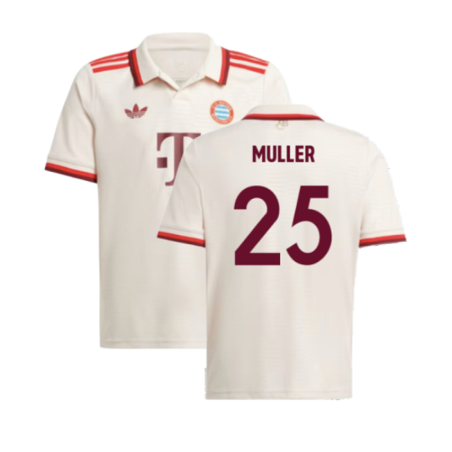 2024-2025 Bayern Munich Third Shirt (Kids) (Muller 25)