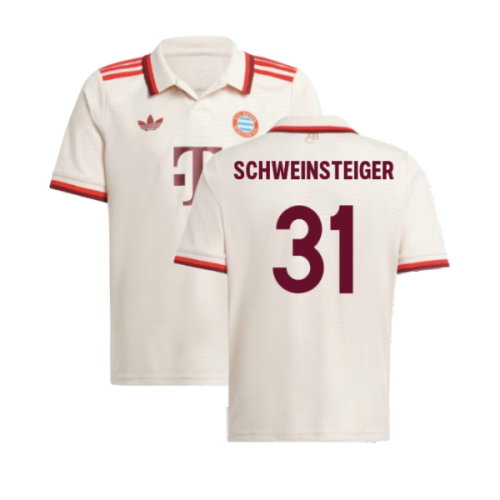 2024-2025 Bayern Munich Third Shirt (Kids) (Schweinsteiger 31)