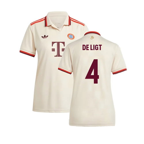 2024-2025 Bayern Munich Third Shirt (Womens) (De Ligt 4)
